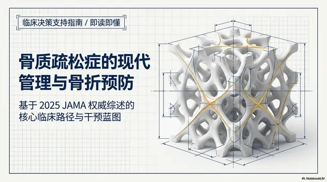 骨质疏松症 · 临床管理蓝图的成品封面